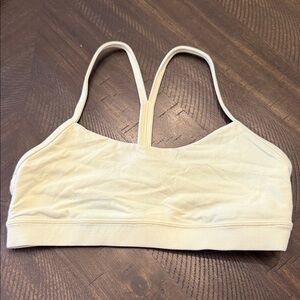 Lululemon Women's Bright Yellow Bralette/Light Support Sports Bra - 8